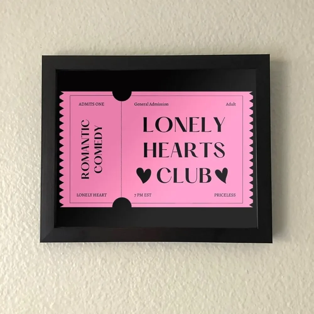Lonely Hearts Club Wall Art